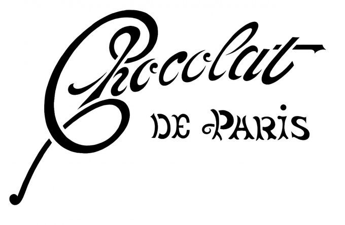 Pochoir Chocolat